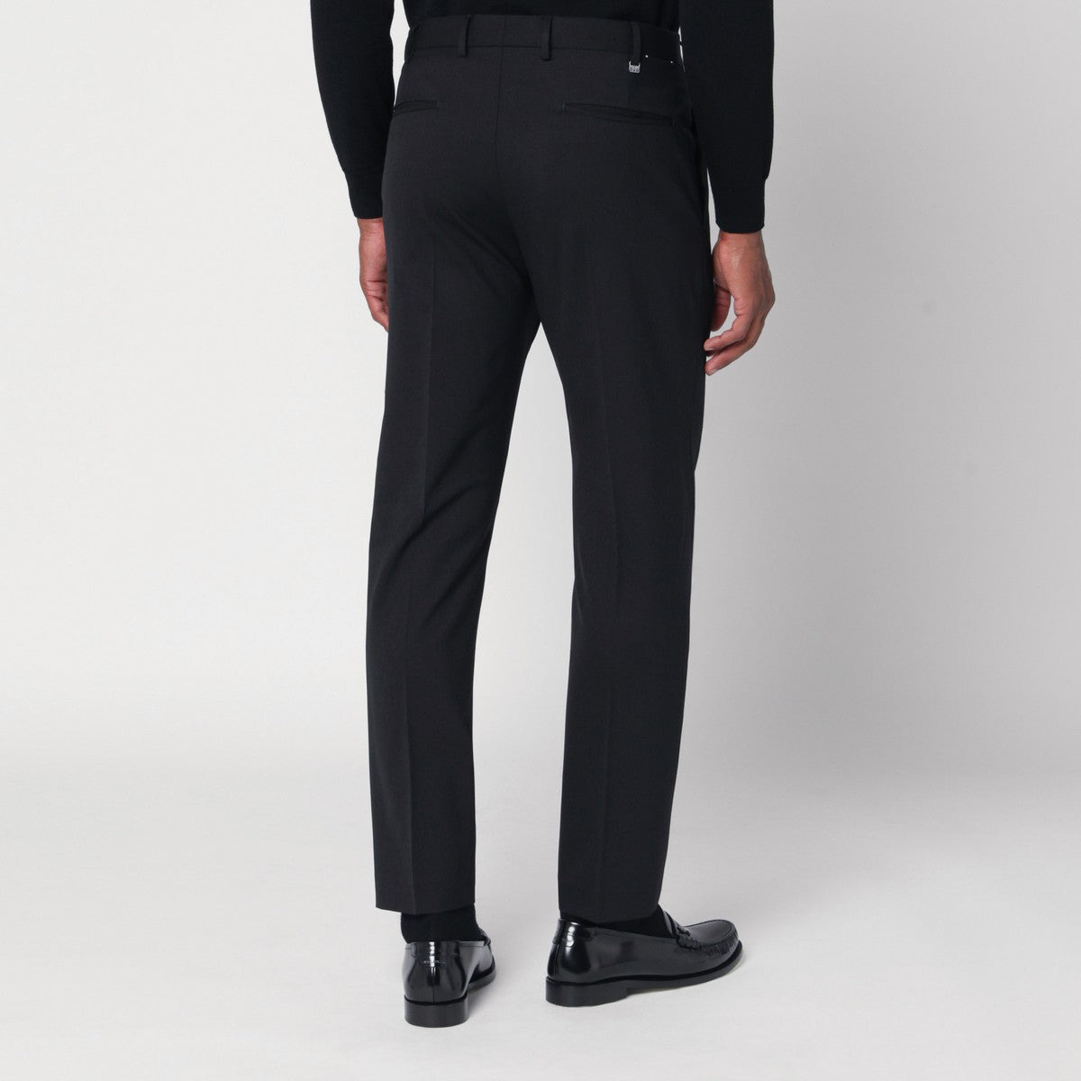 PT Torino Dieci black trousers