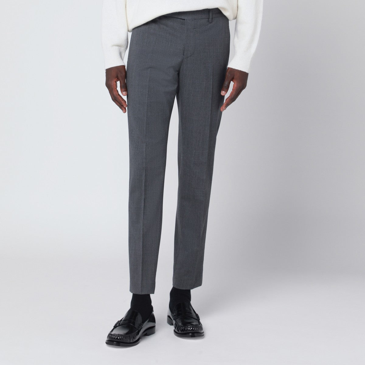 PT Torino Dieci grey trousers