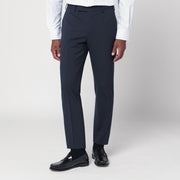 PT Torino Dieci navy blue trousers