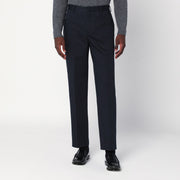 PT Torino Navy blue cotton trousers