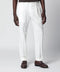 PT Torino White cotton trousers