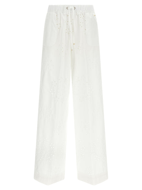 Herno Broderie Anglaise Pants