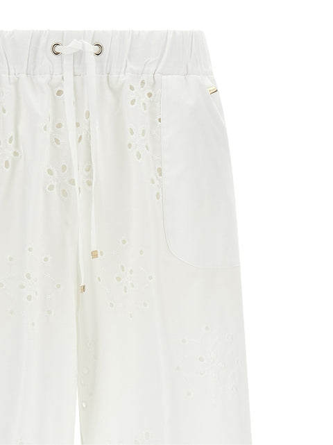 Herno Broderie Anglaise Pants