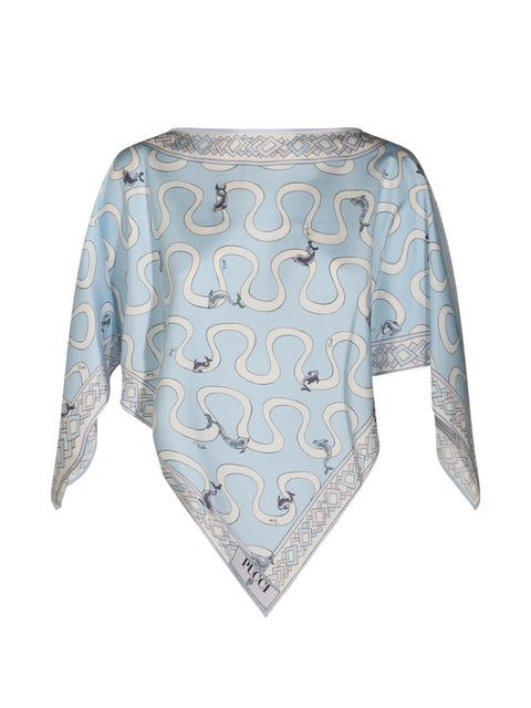 PUCCI Shirts LIGHT BLUE
