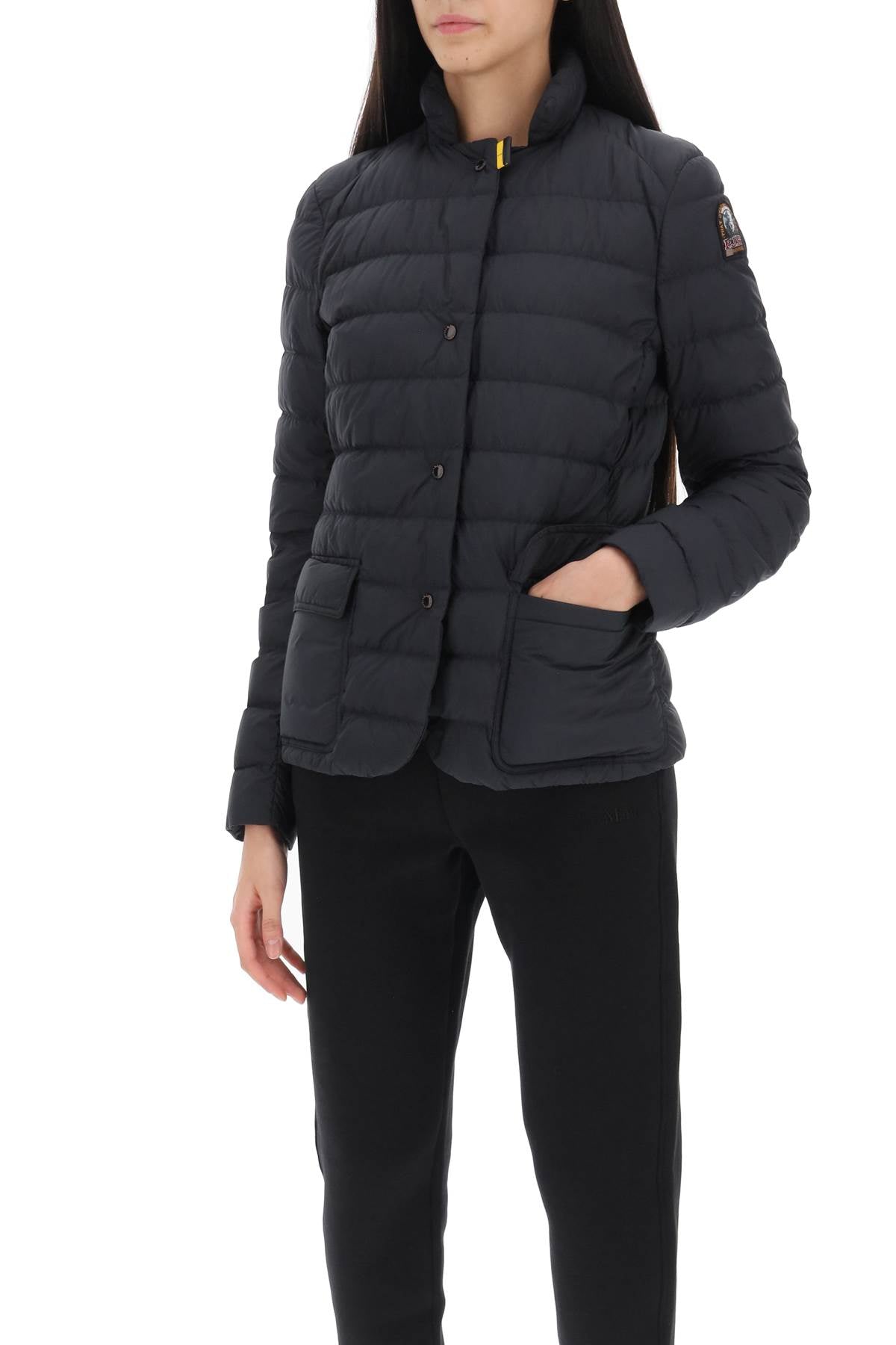 Black Parajumpers Alise Lightweight Puffer Jacket-Clothing - Women-Parajumpers-Black-XS-Urbanheer