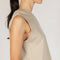 P. CILL Butter Modal Round Neck Sleeveless Top Taupe-Top-P. CILL-XS-Taupe-Urbanheer