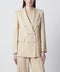 P.A.R.O.S.H. Champagne double-breasted jacket