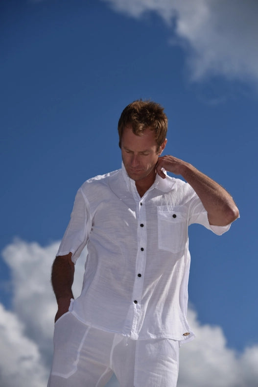 Pacific Shirt-Shirt-Cotton Natural-2XL-Urbanheer