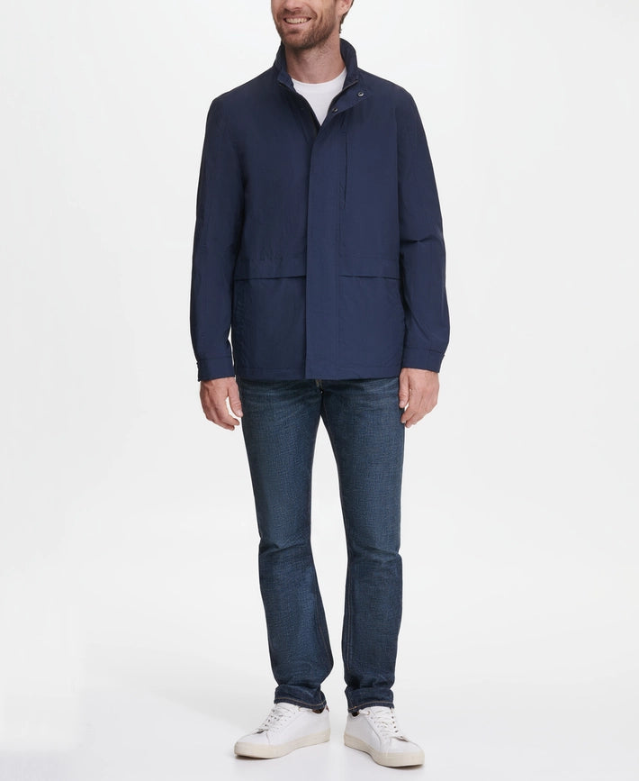 Packable Rain Jacket-Jacket-Cole Haan-S-NAVY-Urbanheer