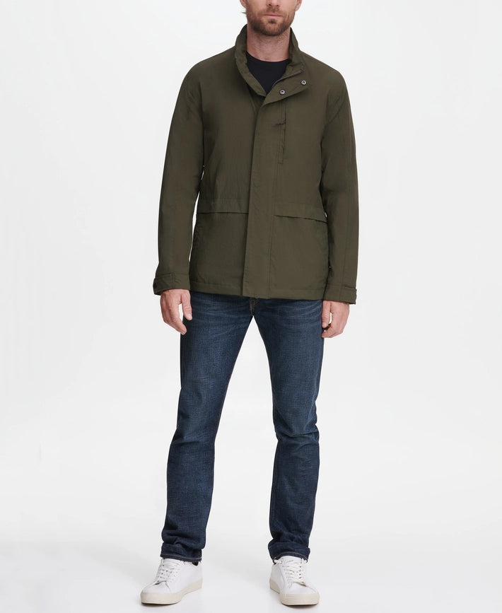 Packable Rain Jacket-Jacket-Cole Haan-S-NAVY-Urbanheer