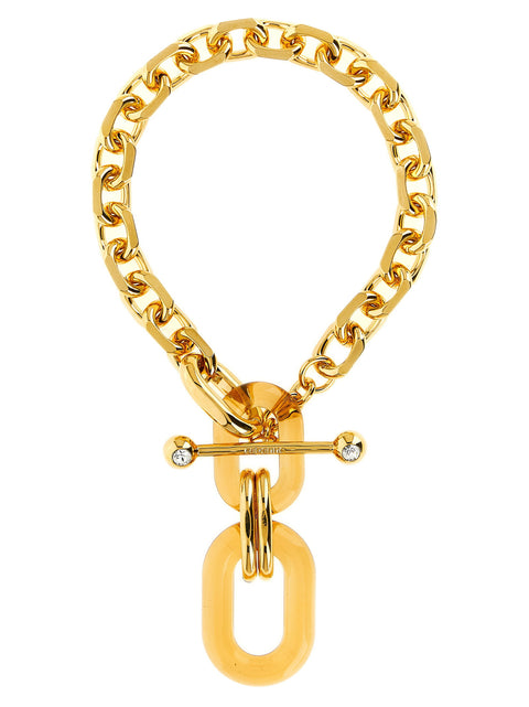 Paco Rabanne Oversized Mesh Necklace