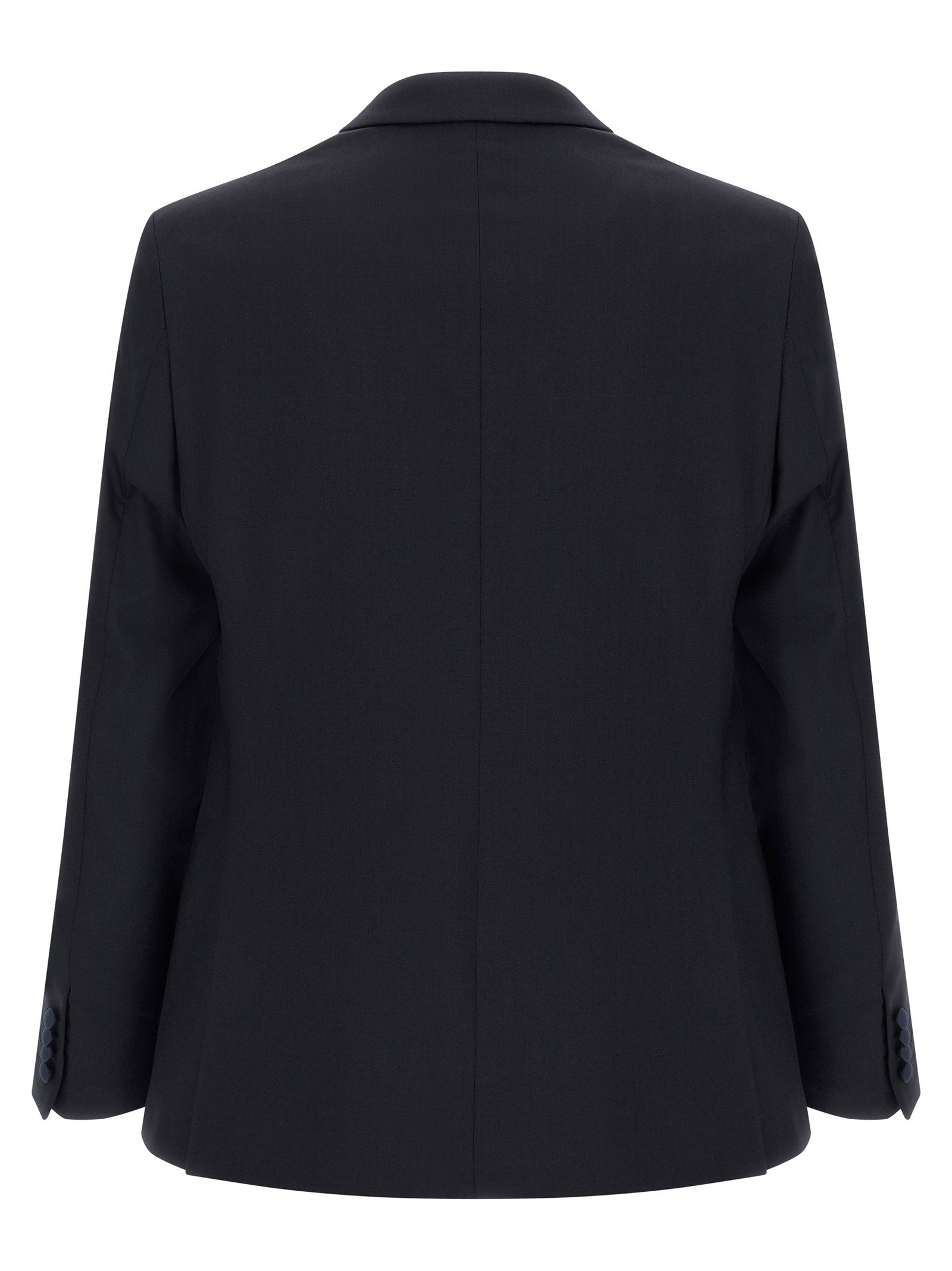 Pal Zileri Wool And Satin Dress