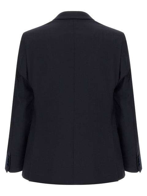 Pal Zileri Wool And Satin Dress