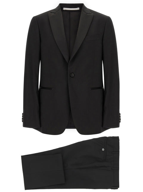 Pal Zileri Wool And Satin Dress