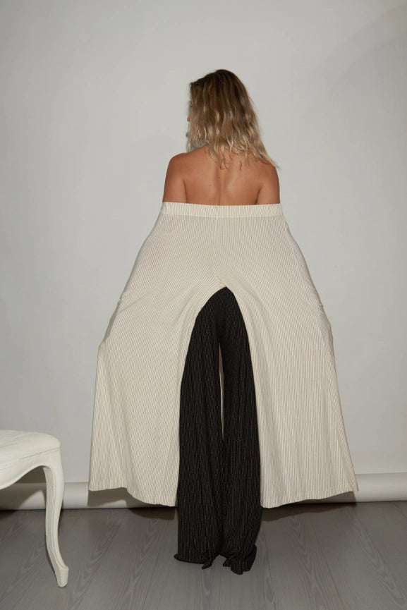 Palazzo Trousers Viscose cream-Trousers-Aboutalisa-XS-cream-Urbanheer