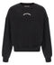 Palm Angels Back Curved Logo Sweatshirt