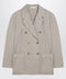 Palm Angels Beige double-breasted cotton jacket