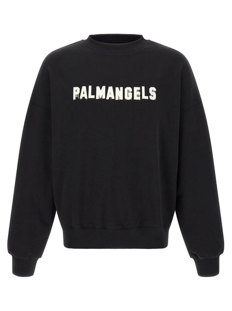 Palm Angels Black Palm Hills Sweatshirt