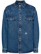 Palm Angels Monogram denim shirt