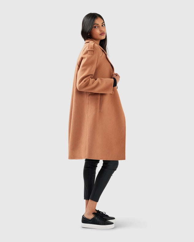Palm City Wool Blend Coat-COAT-belle & bloom-XS-Urbanheer