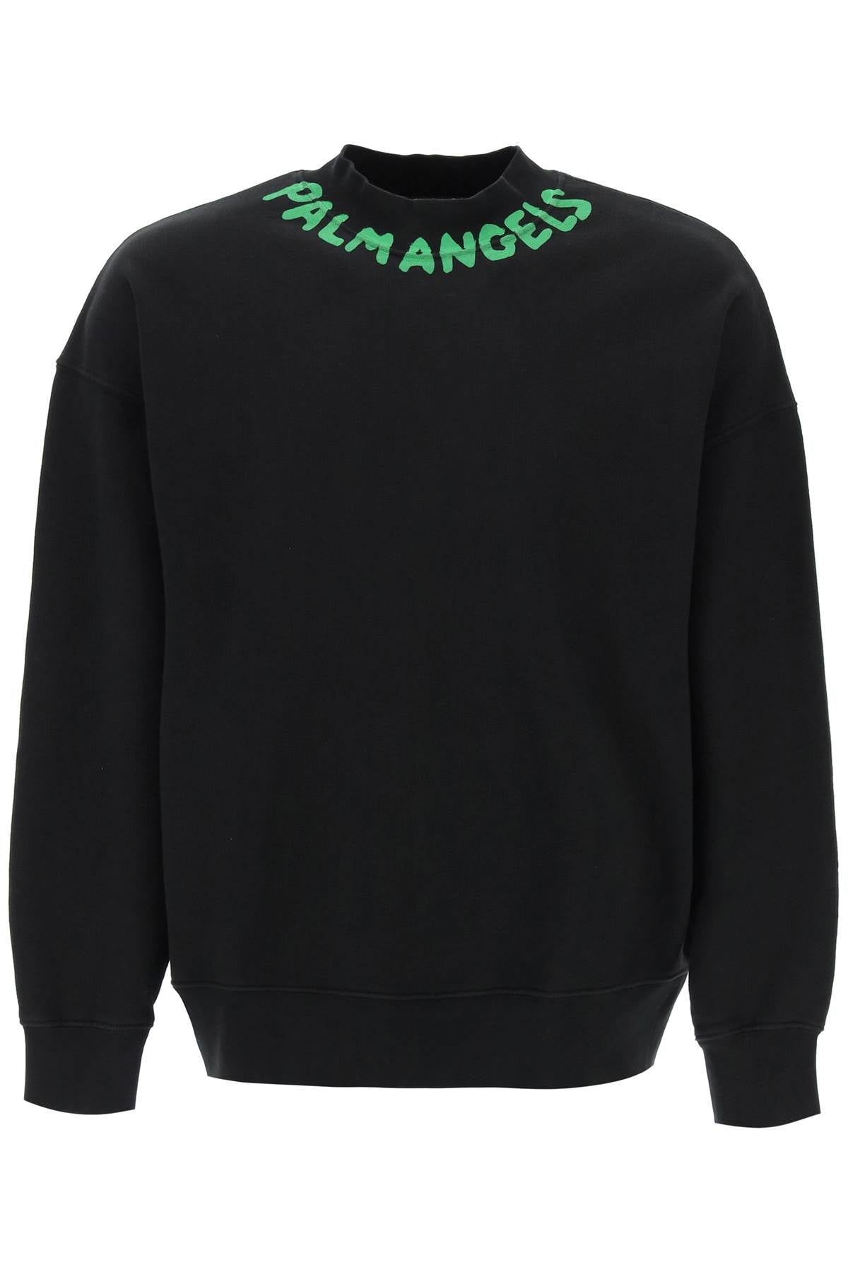 Palm Angels Sweatshirt-Sweatshirt-Palm Angels-S-Black-Urbanheer