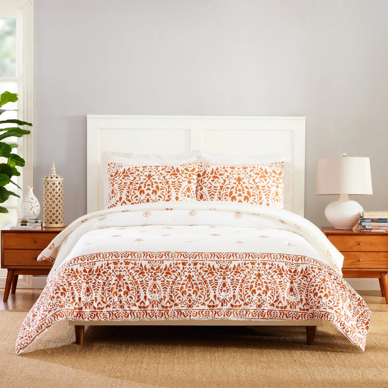 Paloma Comforter Set - 3 Pieces By Laurel & Mayfair-Set-Peking Handicraft-Full/Queen-Urbanheer