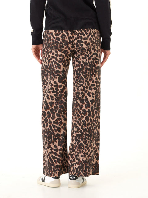 Pamela Stretch Twill Wide Leg Pant
