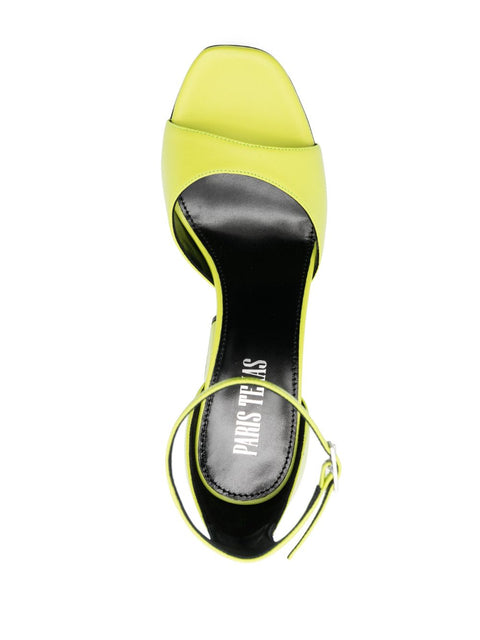 Paris Texas Fiona 100mm block-heel sandals
