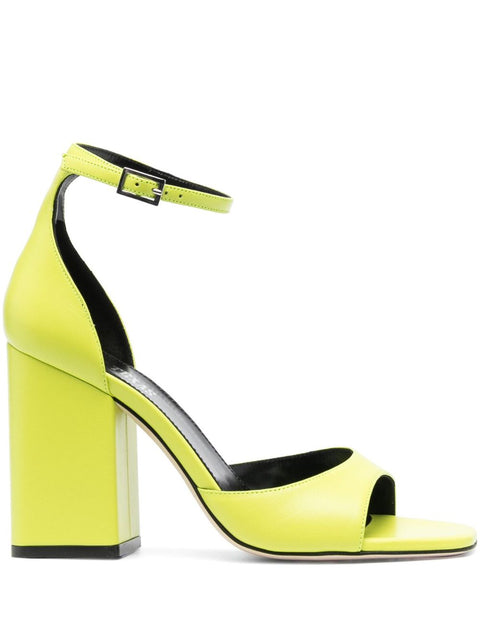 Paris Texas Fiona 100mm block-heel sandals