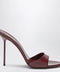 Paris Texas Lidia mules in amarena patent leather