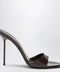 Paris Texas Lidia mules in ebony patent leather