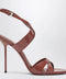 Paris Texas Lidia sandals in Desert Rose patent leather