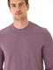 Parker Luxe Jersey Double Rib Long Sleeve Crew