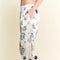 Party Collage Satin Pants Cream-Pants-JADE BY JANE-S-Cream-Urbanheer