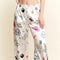Party Collage Satin Pants Cream-Pants-JADE BY JANE-S-Cream-Urbanheer