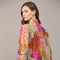 Patchwork Print Piping Detail Blouse-Blouse-FATE-S-FUCHSIA/ORANGE/PURPLE-Urbanheer