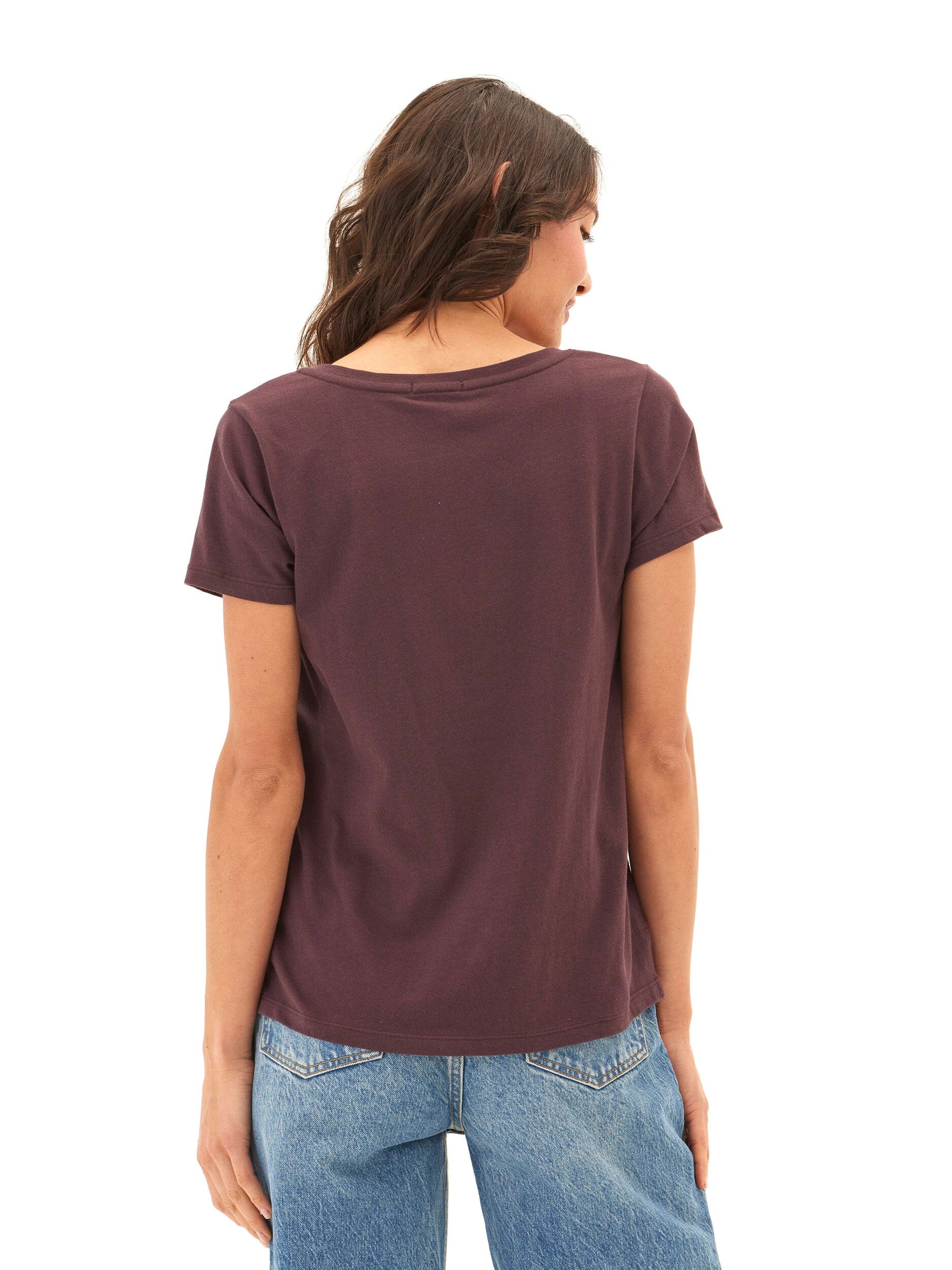 Pattie Organic Cotton V-Neck Tee