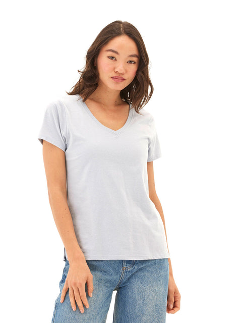 Pattie Triblend V-Neck Tee