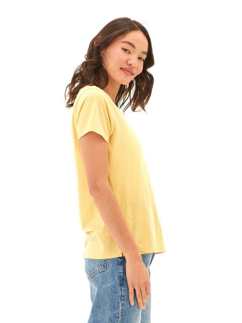 Pattie Triblend V-Neck Tee
