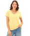 Pattie Triblend V-Neck Tee