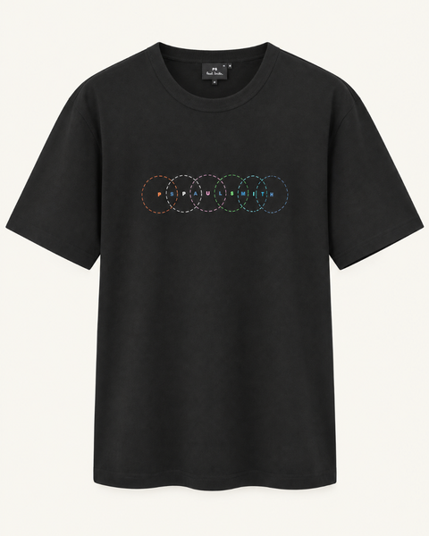 Paul Smith Casual Fit T-shirt Circles Black