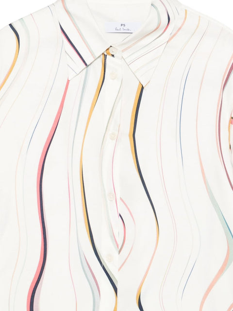 Paul Smith Swirl print shirt