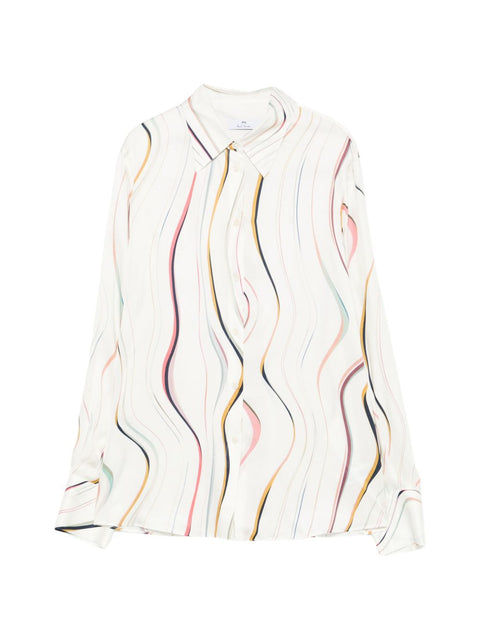 Paul Smith Swirl print shirt