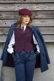 Peaky Bordeaux Jacket-Jacket-Pivoine Signature-XS-Urbanheer