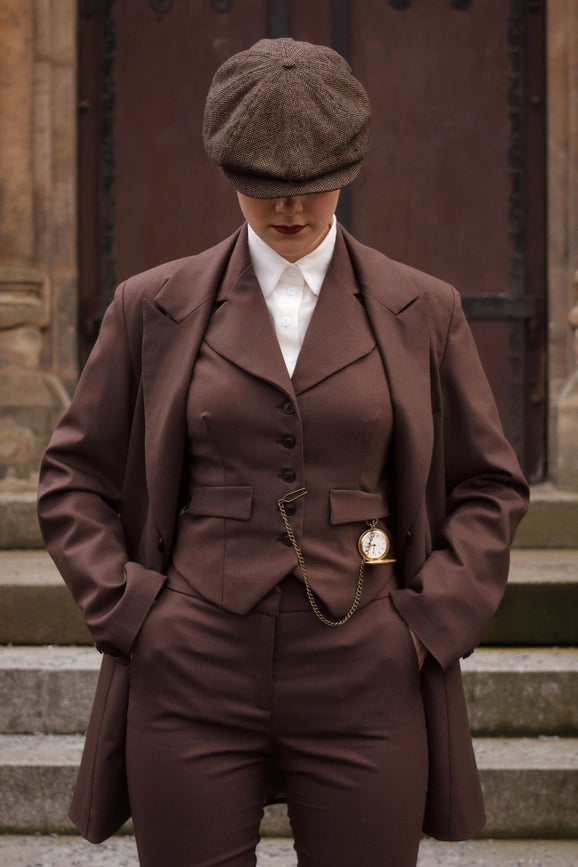 Peaky Brown Jacket-Jacket-Pivoine Signature-1-Urbanheer