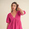 Penny Dress Magenta-Dress-AEMI + CO-S-Urbanheer