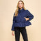 Peplum Bubbled Hem Puffer Jacket-Puffer Jacket-TCEC-S-Black-Urbanheer