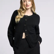 Peplum Knit Cardigan - Michelle Cardigan