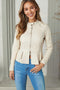 Peplum Leather Moto Jacket