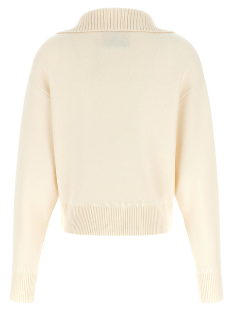 Perfect Moment Ultrafine Merino Wool Half-zip Sweater